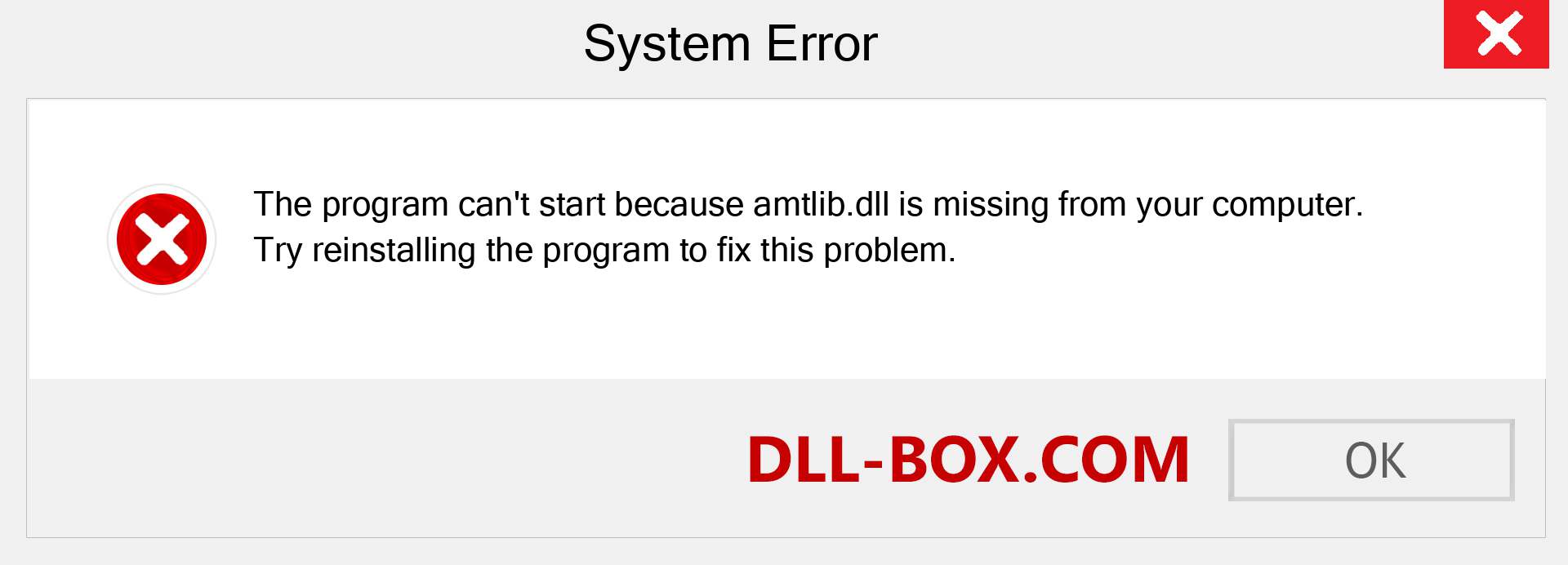  amtlib.dll file is missing?. Download for Windows 7, 8, 10 - Fix  amtlib dll Missing Error on Windows, photos, images